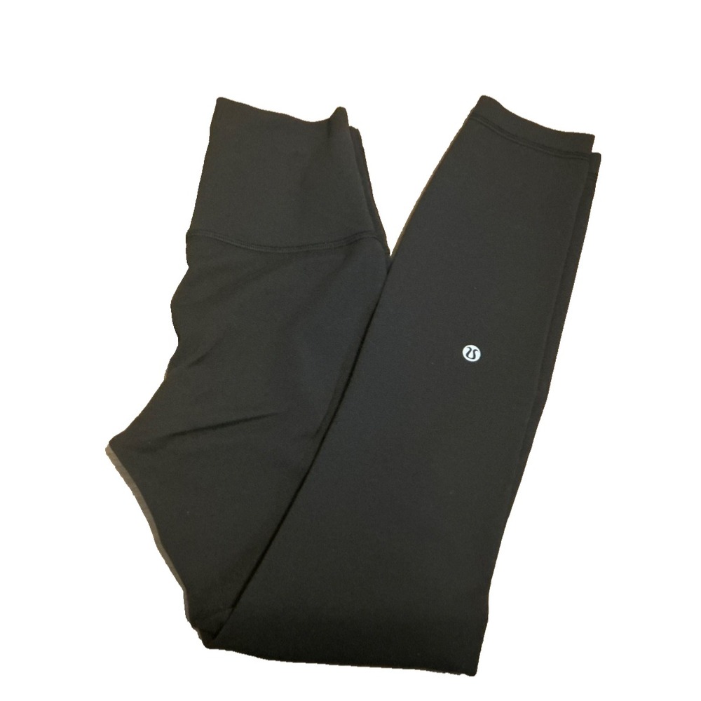 Lululemon Align Women's Leggings High Rise Size 4 (25") Length Is 25" Black - Picture 3 of 6